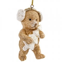 Підвіска "Ведмедик з ялинкою" (2007-235)
