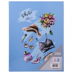 Фотоальбом "Девичьи радости", 200 фото * Рандомный выбор дизайна (9136-009)
