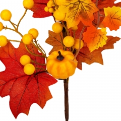 Искусственная ветвь "Золотая осень", 42 см (9232-001)