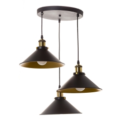 Люстра подвес черная на 3 лампы (ZW016/3) (ZW016/3)