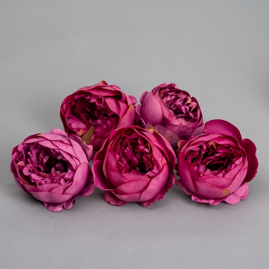 Головка піоноподібної троянди 7 см. * рандомний вибір кольору (8502-003)