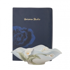 Блюдо "Лілії" (28 * 10 см) (20244AA)