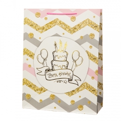 Подарунковий пакет "May I wish you" 31 * 12 * 40 (8814-017)