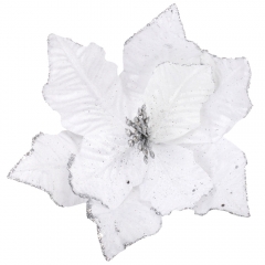 Декоративный цветок "Симфония", белый, 45 см (9171-026)