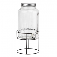 Лимонадниця з краном на металевій підставці "Освіжаюче джерело", 5,5 л (9227-003)