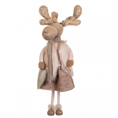 Фигурка "Пушистый олень" девочка (6005-006)