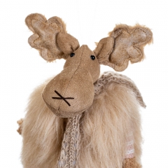 Фігурка декоративна (підвіска)  "Олень" в коричневому (6005-014)