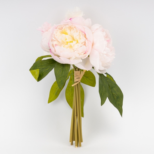 Букет півоній, 7 бутонів, пудровий, 28 см ВРЯТОВАНА ПОЗИЦІЯ (9259-113) Букет півоній, 7 бутонів, пудровий, 28 см ВРЯТОВАНА ПОЗИЦІЯ (9259-113)