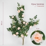 Штучний кущ троянд, ніжно-рожевий, 88 см (9270-017)