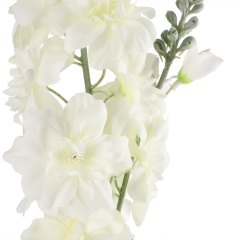 Дельфиниум "Наслаждение", белый, 86 см (6018-150)