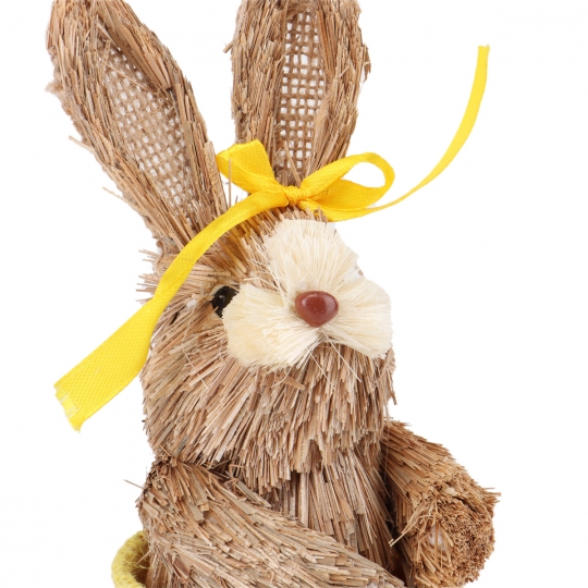 Кроличка в жовтому капелюшку, 21 см (6018-131)