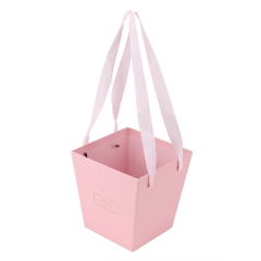 Коробка для цветов "С любовью", розовая (8947-019)