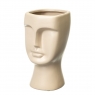 Керамічна ваза "Образ", бежева 20 см (8723-007)