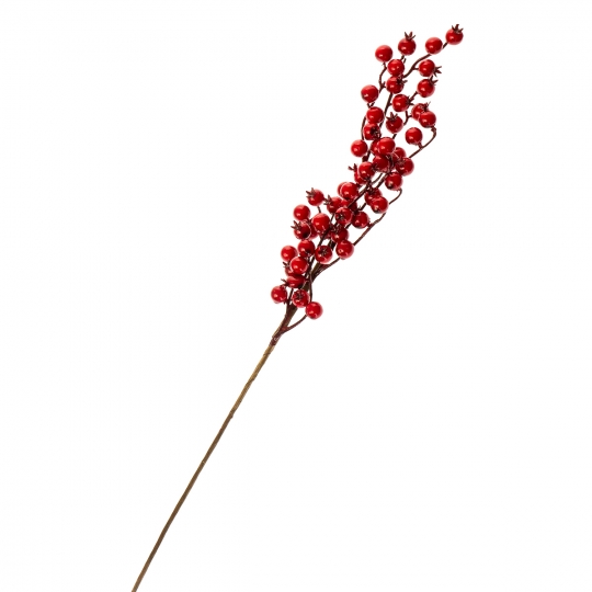Декоративна гілка "Лісові ягідки", 70 см. (8002-030)