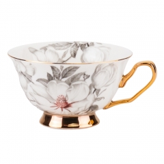 Порцелянова кружка  з блюдцем “Delicate Vintage”, 200 мл (9217-010)