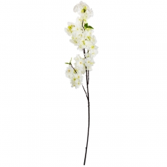 Искусственная ветвь "Сакура", кремовая, 120 см (9160-071)