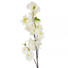Искусственная ветвь "Сакура", кремовая, 120 см (9160-071)