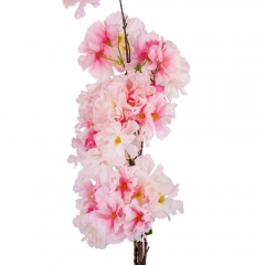 Искусственная ветвь "Сакура", розовая, 93 см (9160-076)
