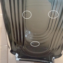 Ваза "Серый контур", 21 см (00BR-9099-030/2)