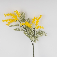Искусственная мимоза, желтая, 75 см (2019-031)
