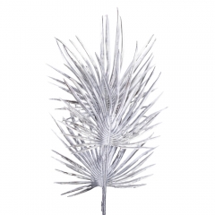 Декоративная ветка "Ледяная симфония", серебряная, 72 см (9156-003)