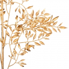 Декоративная ветка "Ледяная мелодия", золотая, 92 см (9156-009)