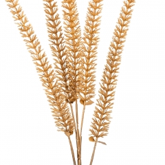 Декоративная ветвь "Снежные искры", золотая, 93 см (9156-013)