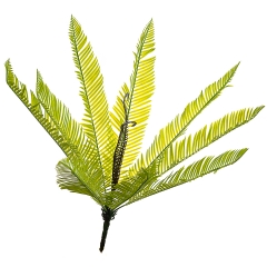 Куст папоротника желто-зелёный длиннолистный искусственный (8408-062)