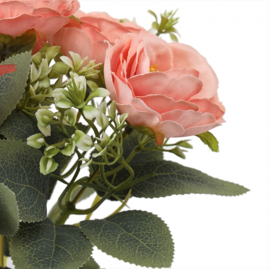 Букет троянд "Захват", рожевий, 31 см (6018-072)