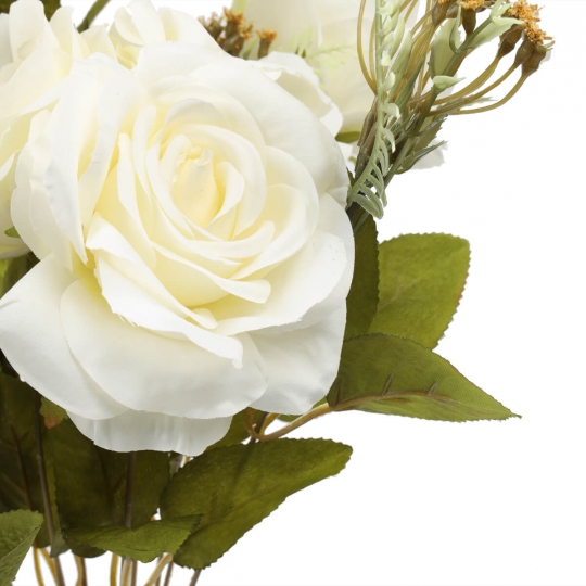 Букет роз "Притяжение", белый, 56 см (6018-073)