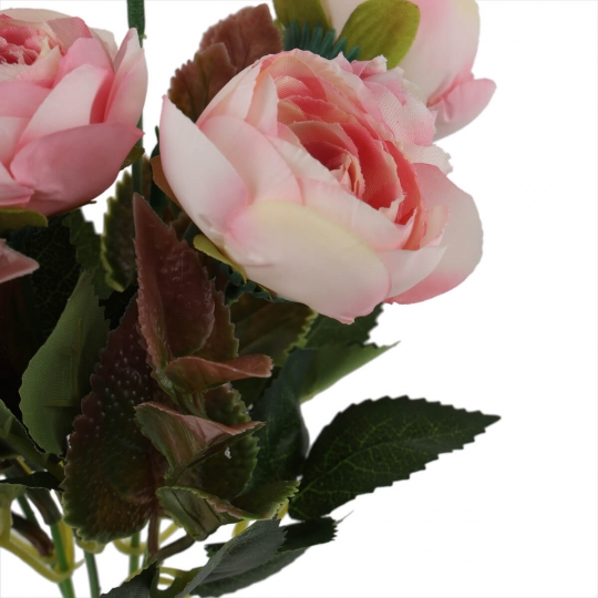 Букет троянд "Чутливість", рожевий, 32 см (6018-078)