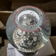 УЦІНКА Сніжна куля "Зимовий пейзаж" (Нахилена ялинка та бульбашка,на деяких мутна вода) (00BR-6016-043)