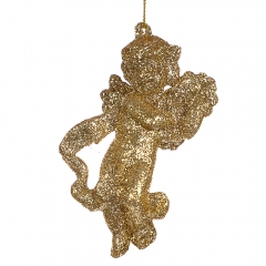 Ёлочная игрушка "Ангел блестящий" (018NZ)