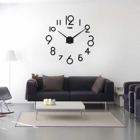 Великий настінний 3Д годинник (від 35 до 50 см) (8953-006)