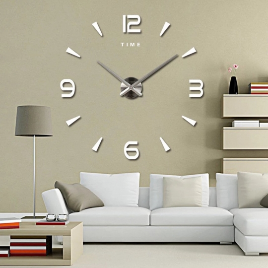 Великий настінний 3Д годинник (від 35 до 50 см) (8953-007)