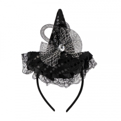 Ободок "Ведьмочка", 25 см (5102-026)