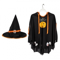Карнавальный костюм на Хеллоуин "Ведьмочка", 65 см (9243-001)