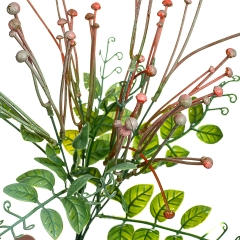 Цветки искусственные, красные 38см (8408-024)