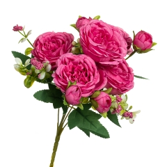 Букет "Півонії рожеві", 33 см (8409-007)
