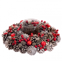 Венок  с подсвечником "Дары леса" (8004-001)