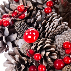 Венок  с подсвечником "Дары леса" (8004-001)