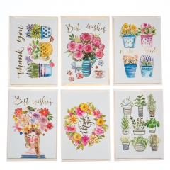 Серия открыток "Букет пожеланий" (8128-012)