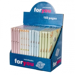 Блокнот «Грайливі котики» 4 види (клітина) (8129-001)