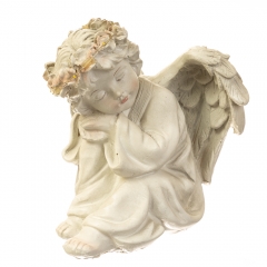Спящий ангел светящийся 15*15*14.5CM (6000-007AN)