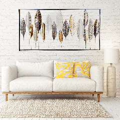 Декор настінний "Етно листя", 135 см (САМОВИВІЗ АБО ОКРЕМА ТТН) (8926-006)