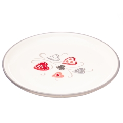 Тарілка десертна 20 см "Love" (013AV)