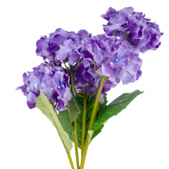 Букет гортензий, 5 бутонов, сиреневый, 52 см (9207-021)