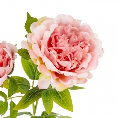 Искусственные пионы, розовые, 60 см (9207-030)