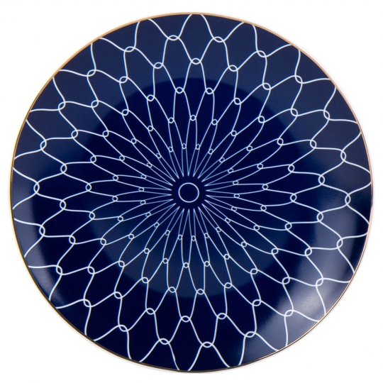 Тарілка "Блю", синя (8900-053)