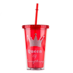 УЦІНКА Стакан з кришкою (Відсутня трубочка,тріщина на кришці) (00BR-001RH)